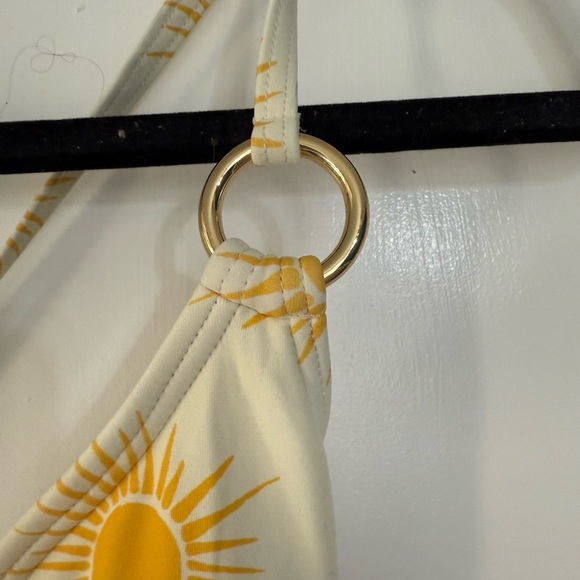 Kate Spade Marigold Sun Print One Piece Swimsuit Size Small - Picture 3 of 7